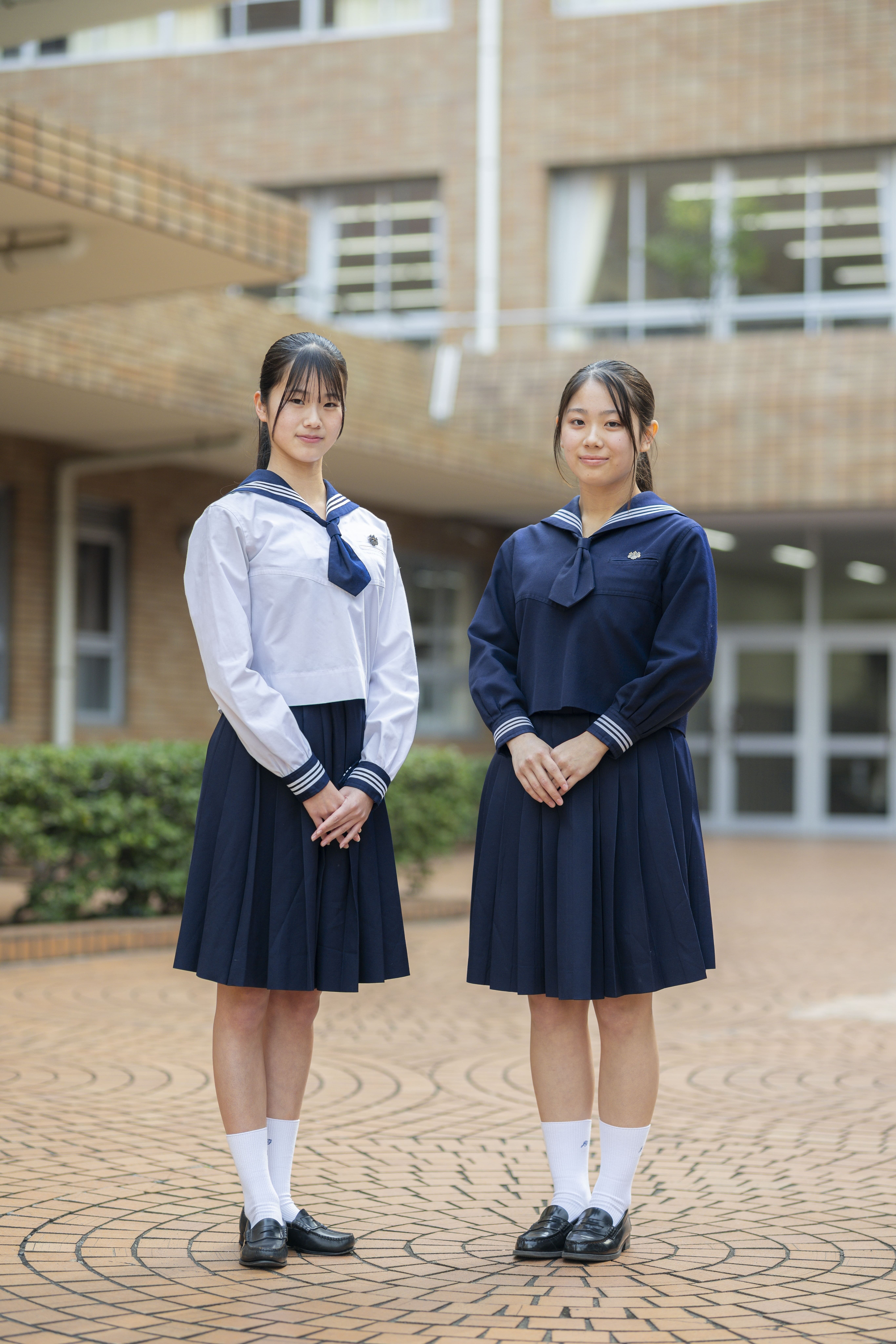 1日の流れ・制服紹介 | 十文字中学・高等学校 公式サイト